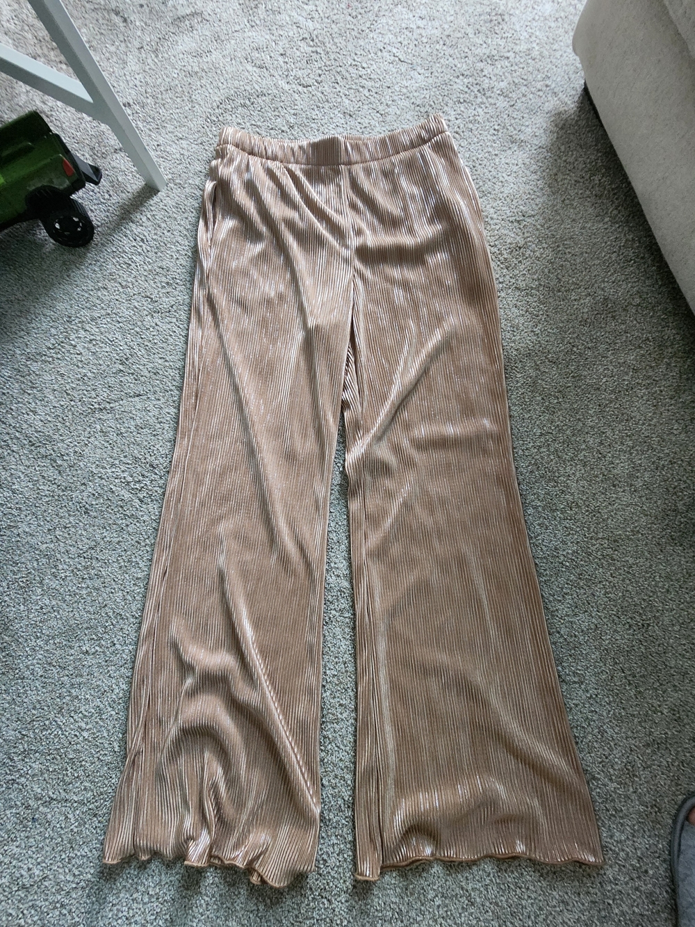 Shimmery Gold Pants!